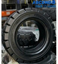 Lốp đặc 28x9-15 Ascendo Indonexia - Công nghệ Hàn Quốc